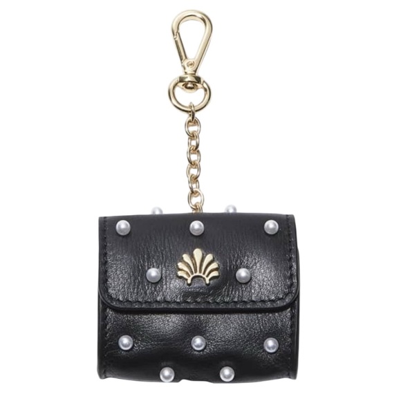 Lele Sadoughi Jet Pearl AirPods Pro Leather Case